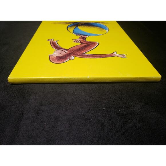 Curious George Plays on a Ball by Margaret and H.A. Rey Picture Wall Art - Picture 2 of 8